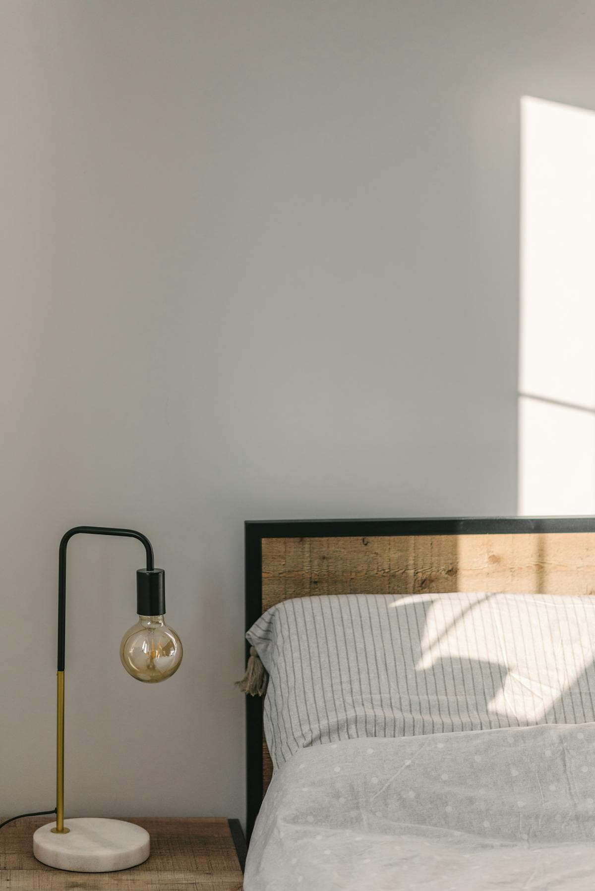 A peaceful room bathed in warm sunlight