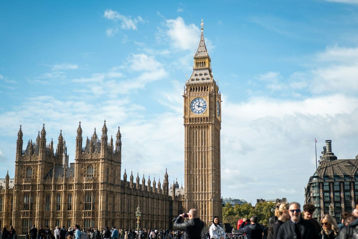 The Houses of Parliament and Elizabeth Tower in London